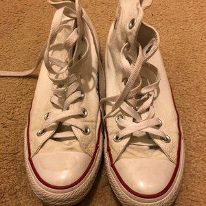 White High-Top Converse